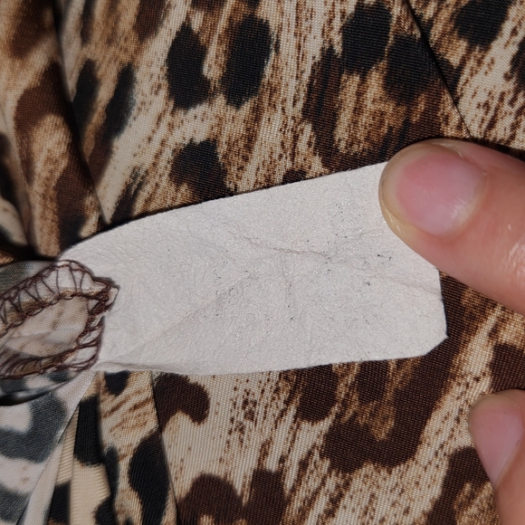 Y2k Forever 21 Leopard Print Halter Top ! - Picture 6 of 7